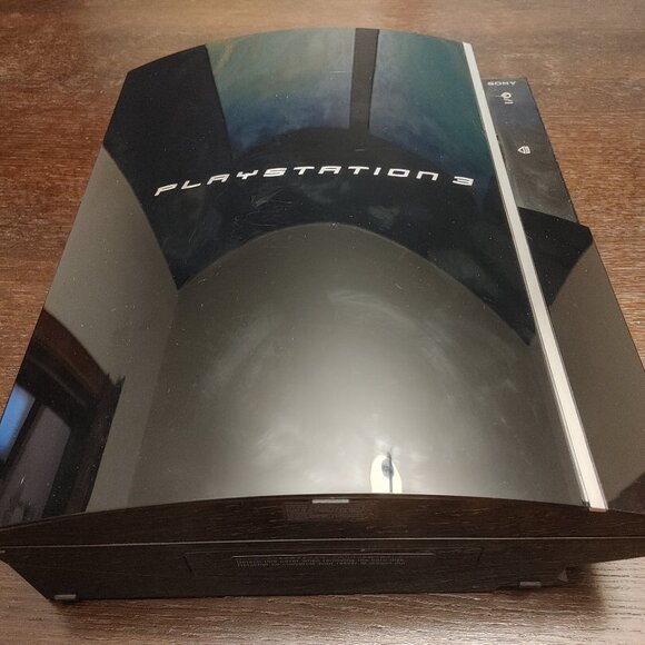 GOOD CONDITION Sony Playstation 3 Phat CECHH01 NTSC 40GB HDD Black Tested Works - Picture 1 of 7